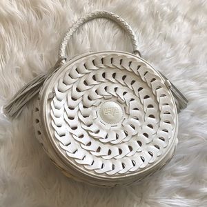 ⭐️ Vintage ESPE White Round Bag